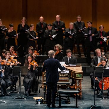 Christophe Rousset et Les Talens Lyriques au Théatre des Champs-Elysées lors de la production d’Isis de Jean-Baptiste Lully